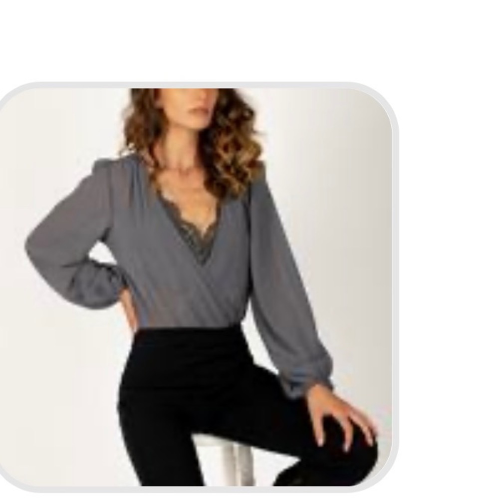 NWOT Glen Bodysuit from Joyfolie in Slate XL